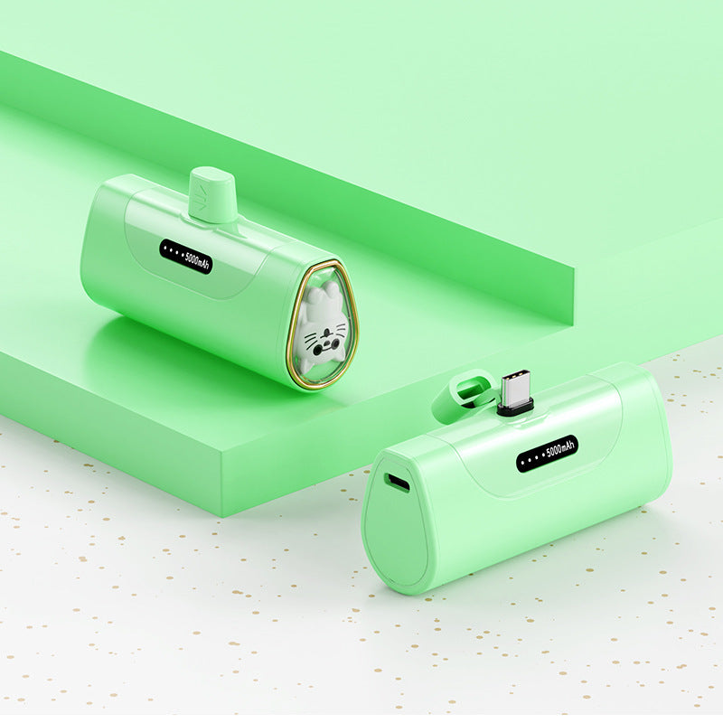 Lustige Powerbank mit integrierter Tierfigur Brehn