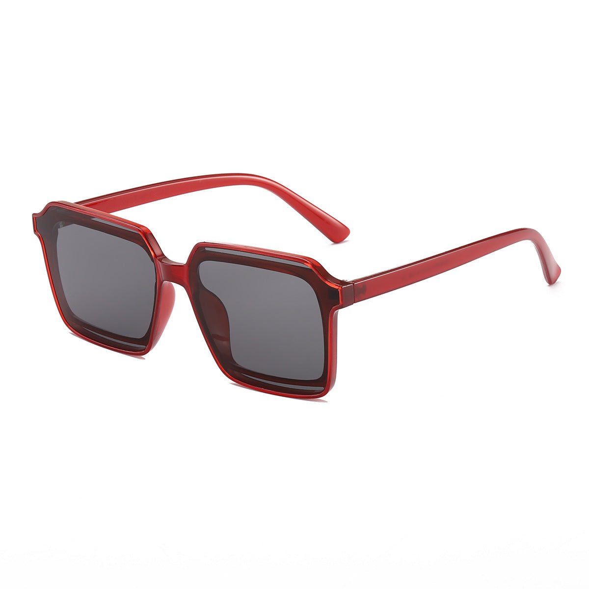 Damen moderne quadratische Sonnenbrille mit stilvollen Details Brehn
