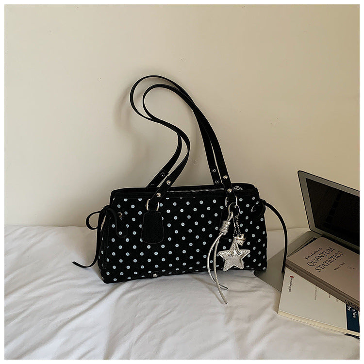 Trendige Punktemuster-Handtasche Brehn