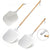 lange Griffe perforierte Pizzaschaufel Set mit Holzgriff Edelstahl Schneider und Dreieckserver Brehn