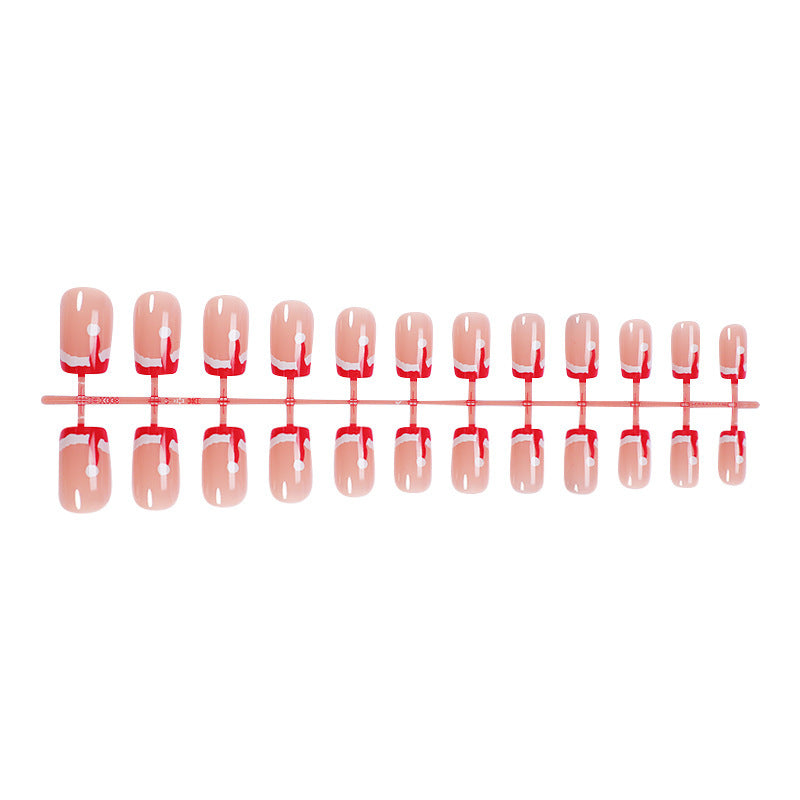 Kreatives Kunstnagelset mit festlichem Weihnachtsdesign Brehn