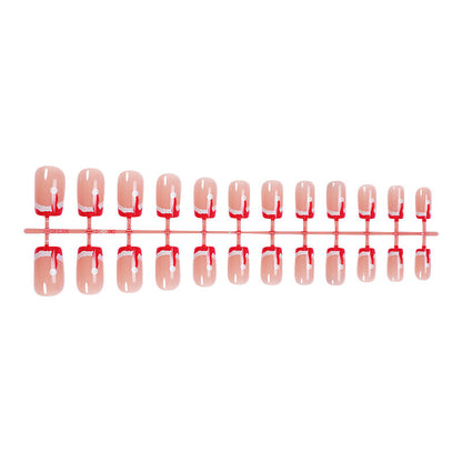Kreatives Kunstnagelset mit festlichem Weihnachtsdesign Brehn