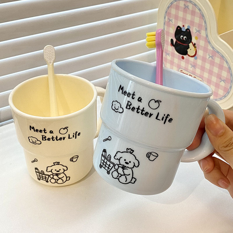 Keramiktasse mit Niedlichem Tiermotiv Brehn