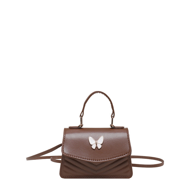WoChic Mini-Handtasche mit elegantem Schmetterlingsakzent Brehn