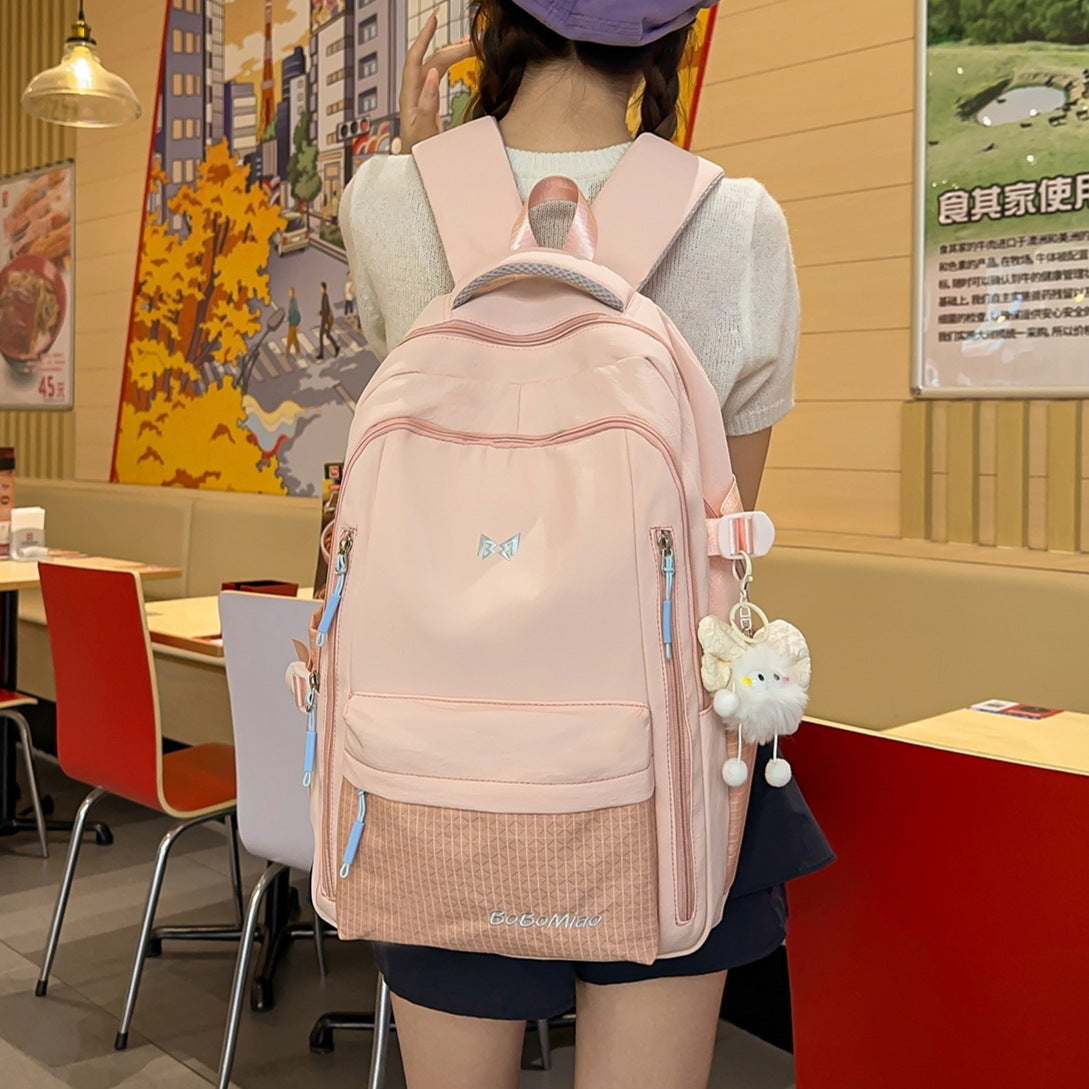 Stylischer Mehrfachfächer-Laptop-Rucksack Brehn