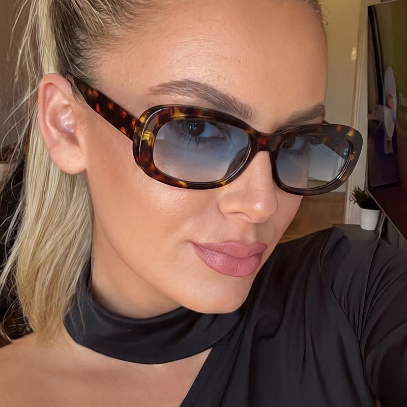 Damen oversized Sonnenbrille mit luxuriösem Rahmen und UV-Schutz Brehn