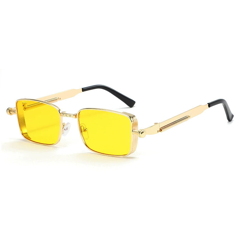 Herren Retro-inspirierte Metallrahmen Sonnenbrille Brehn