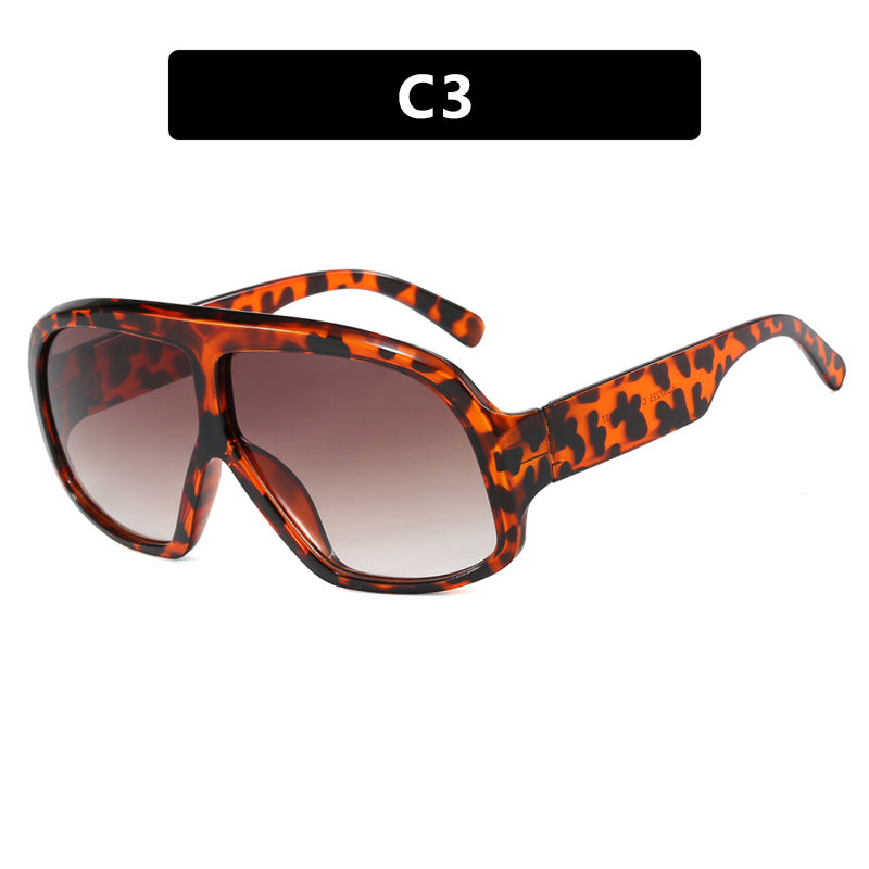 Damen oversized Sonnenbrille im modischen Schildkrötenmuster Brehn
