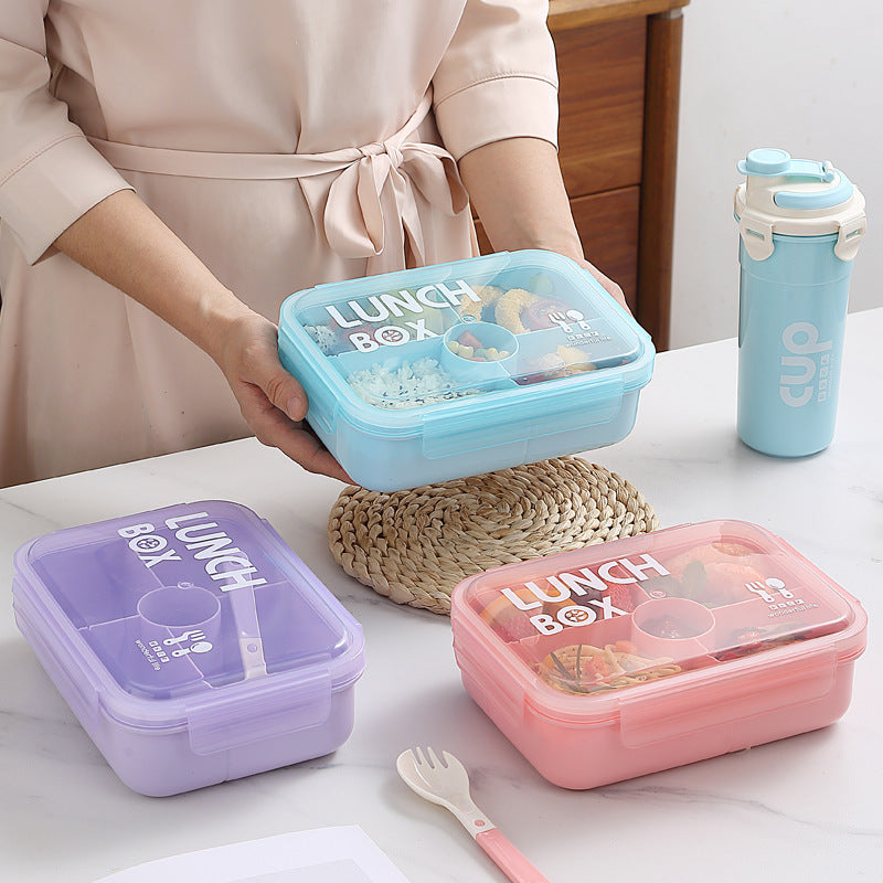Multisektions-Lunchbox mit abnehmbaren Fächern