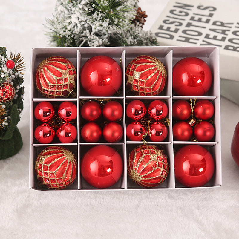 Premium Bruchfeste Weihnachtsbaumkugeln Set Brehn
