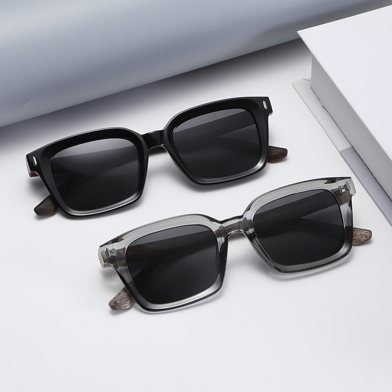 Damen stilvolle quadratische Sonnenbrille mit robustem Rahmen Brehn