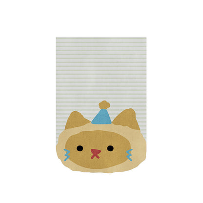Cute Cartoon Cat Chef Cotton Kitchen Tea Towel