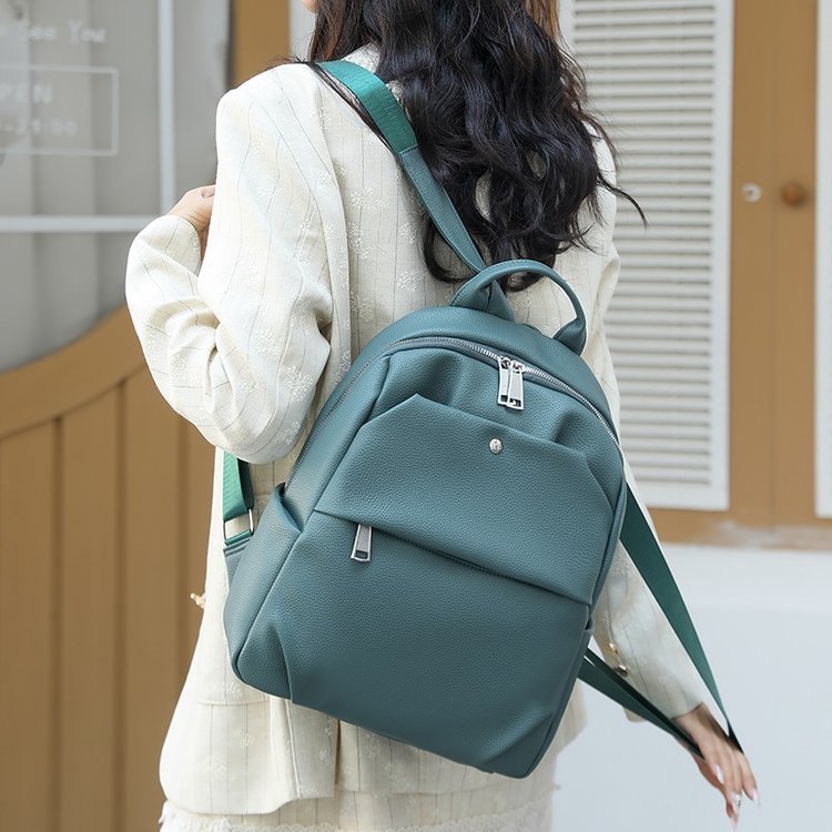 Premium Leder Laptop Rucksack Brehn