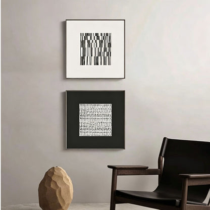 Moderne abstrakte gerahmte Wandkunst