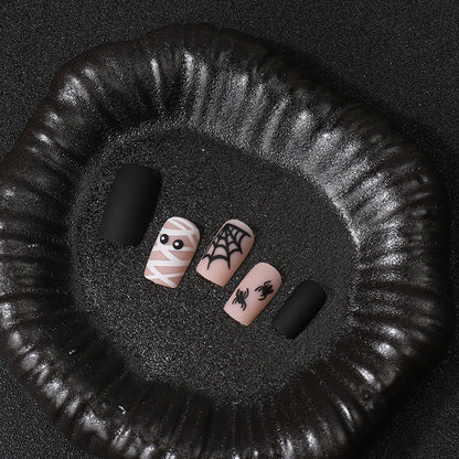 Halloween-Themen Press-On Nail Art Set Brehn