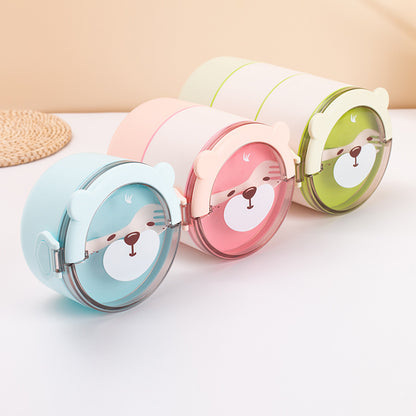 Niedlicher Tier-Themen stapelbarer Lunchbehälter