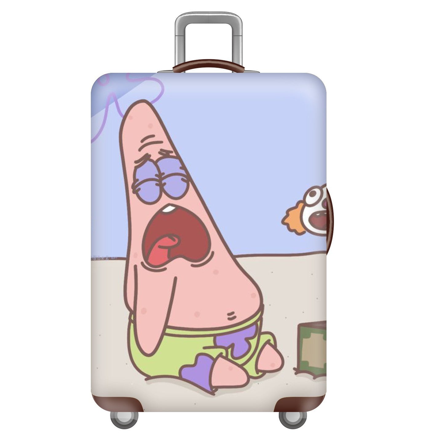 Unisex Hartschalenreisekoffer mit buntem Cartoon-Motiv Brehn