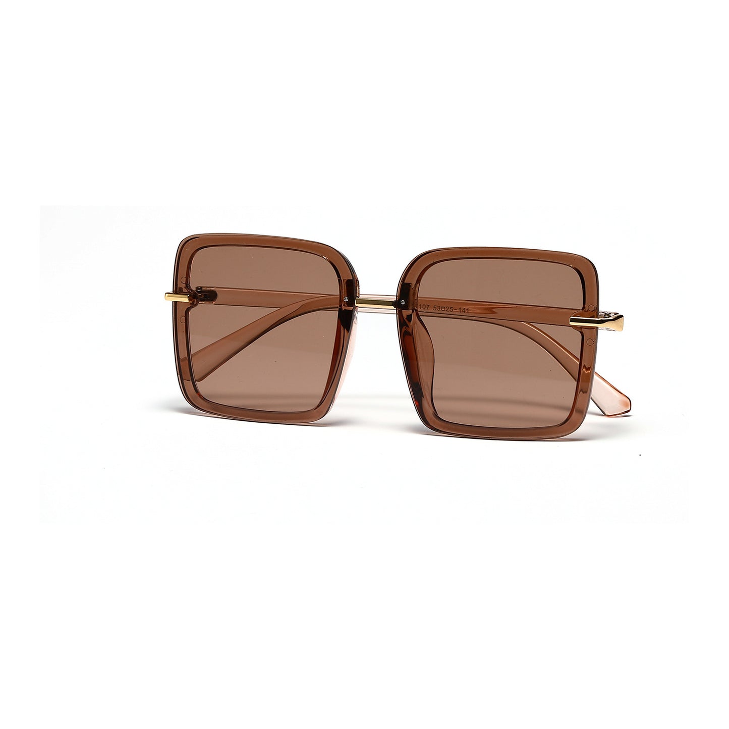 Damen quadratische Sonnenbrille mit elegantem Rahmen und UV-Schutz Brehn