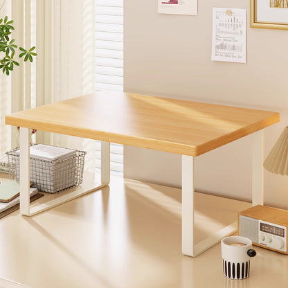 Kompakter Zwei-Ebenen Holz Schreibtisch Drucker und Monitor Ständer