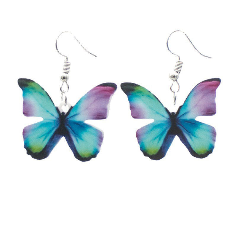 Schmetterling-inspirierte Anhängerohrringe Brehn 1786866777