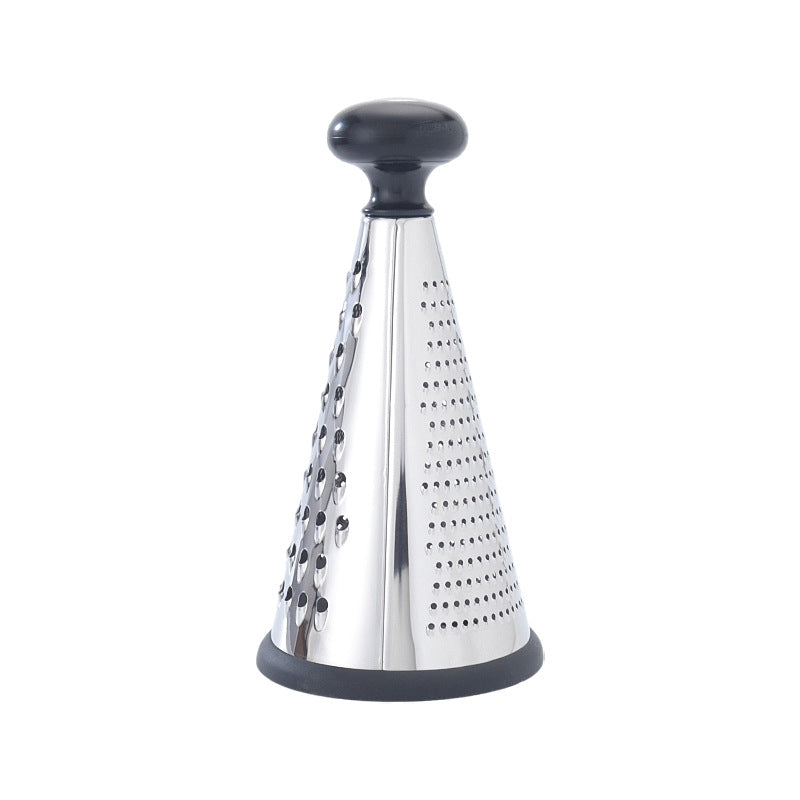Ergonomische Edelstahl-Küchenreibe mit Rutschfestem Griff Brehn
