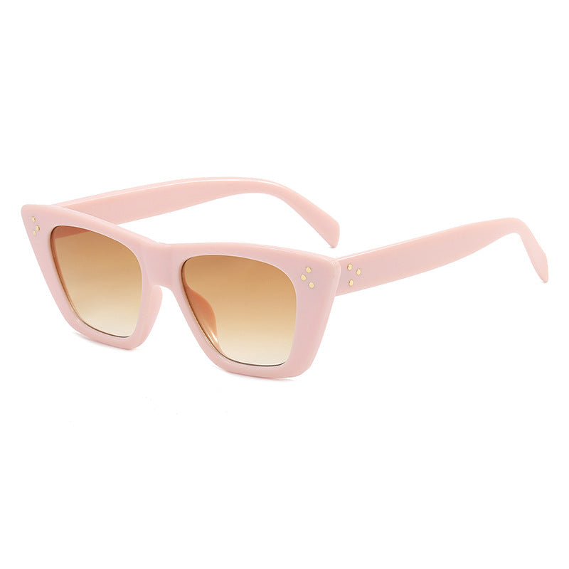 Damen modische Cat-Eye Sonnenbrille mit UV-Schutz und stilvollem Design Brehn