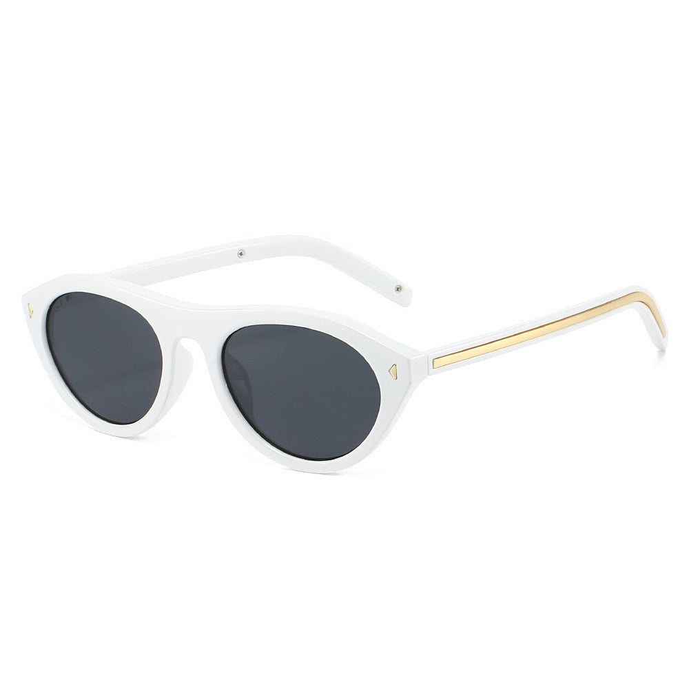 Retro-inspirierte geometrische Sonnenbrille Brehn