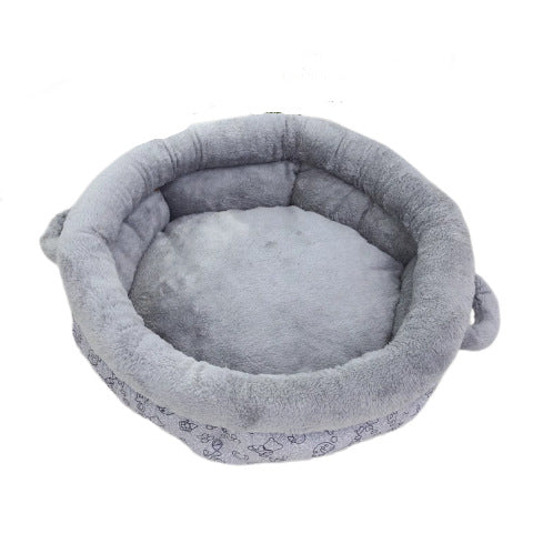 Weiches Plüsch Nest Hundebett