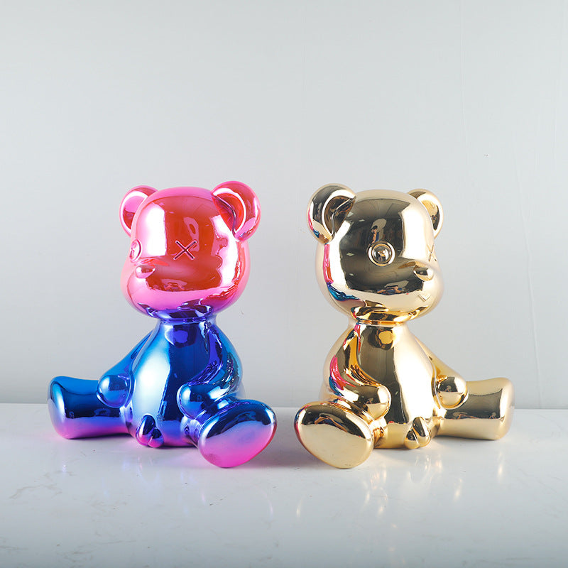 Dekorativer Glänzender Bärenfigur