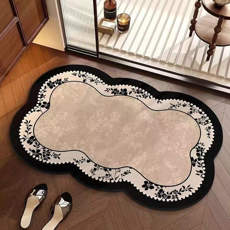 Floral Design Memory Foam Bereichsmatte