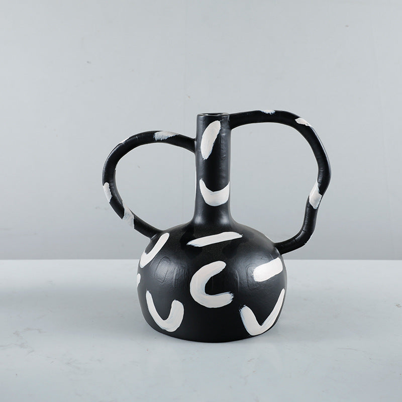 Dekorative Kunstvase