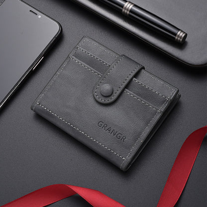 Elegante Leder-Kartenbörse