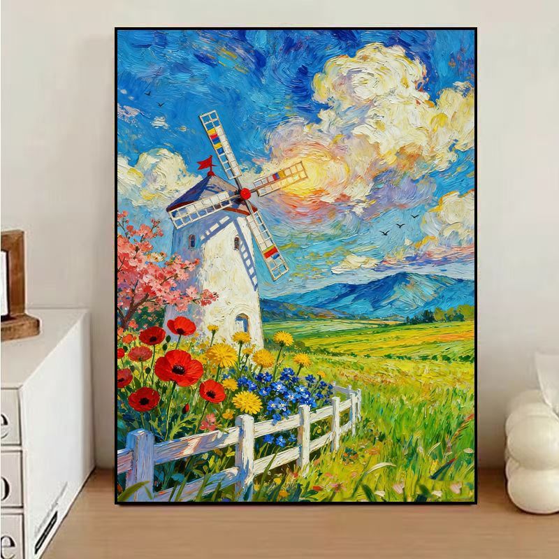 Impressionist Landschafts Kunstdruck Brehn