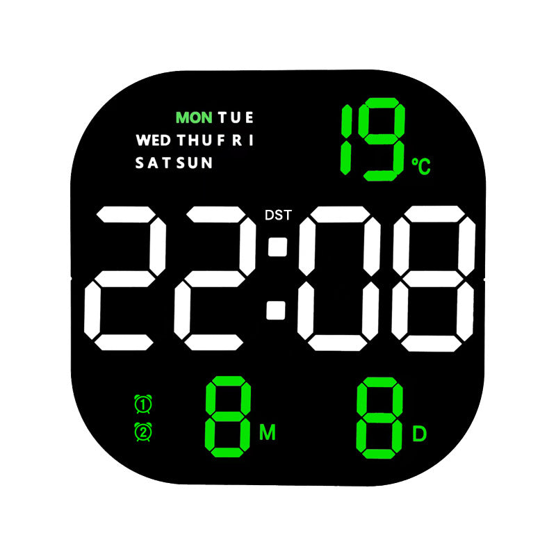 Digitaler Wecker mit Thermometer und Hygrometer Brehn