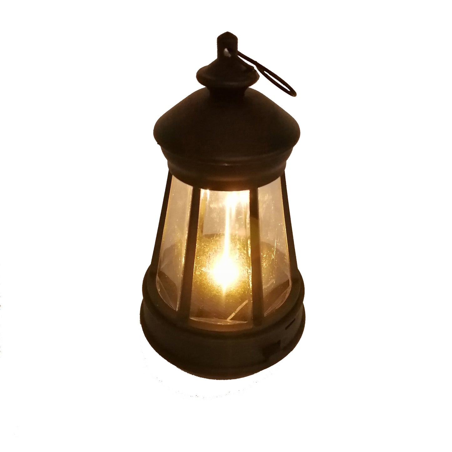 Tragbare dekorative LED-Laterne mit integrierten Feenlichtern und USB-wiederaufladbar Brehn