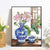 Dekorative Blumenleinwandkunst Brehn