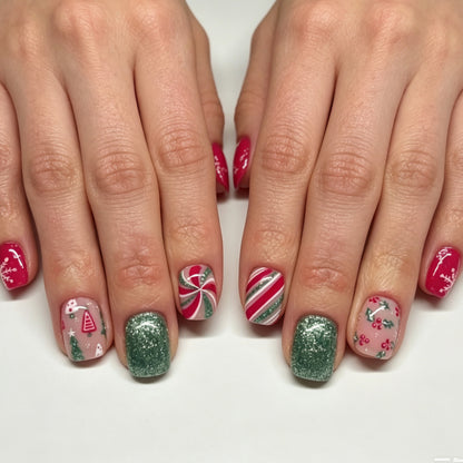 Festliches Feiertags-Nagelkunst-Set Brehn