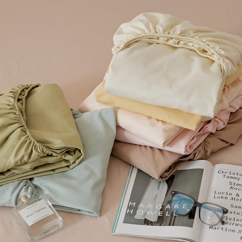 Atmungsaktive ultraweiche Modal-Stretch-Spannbetttuch mit tiefem Pocket und rundum elastisch