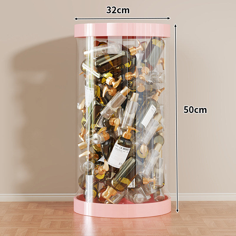 Hohe klare acryl vertikale Display-Zylinder für Mini-Parfüm- & Probeflaschen-Sammlung