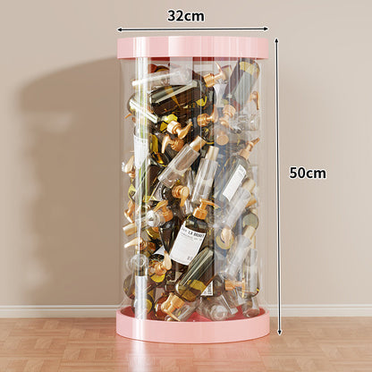 Hohe klare acryl vertikale Display-Zylinder für Mini-Parfüm- & Probeflaschen-Sammlung