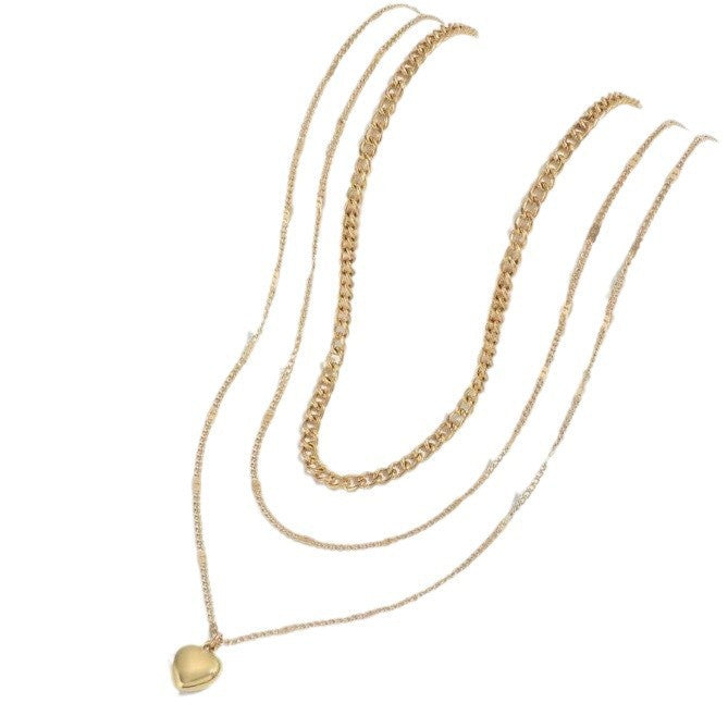 Dreilagige Goldkette Brehn