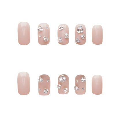 Glamouröse mit Strass verzierte Drucknägel Brehn