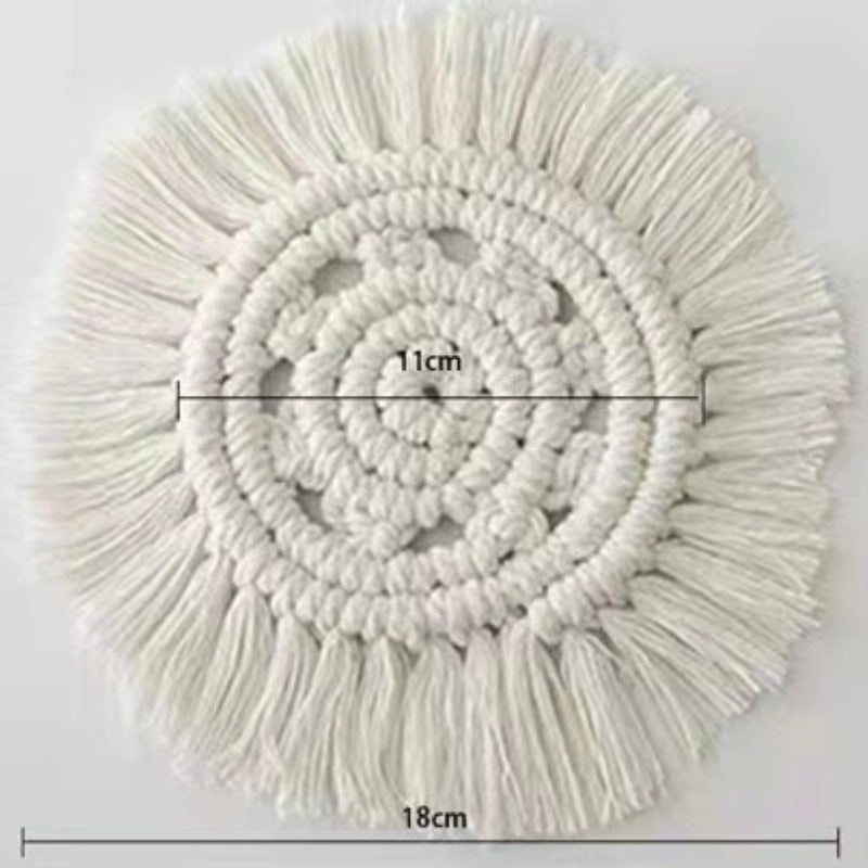 Macramé Dekorative Runde Wandkunst