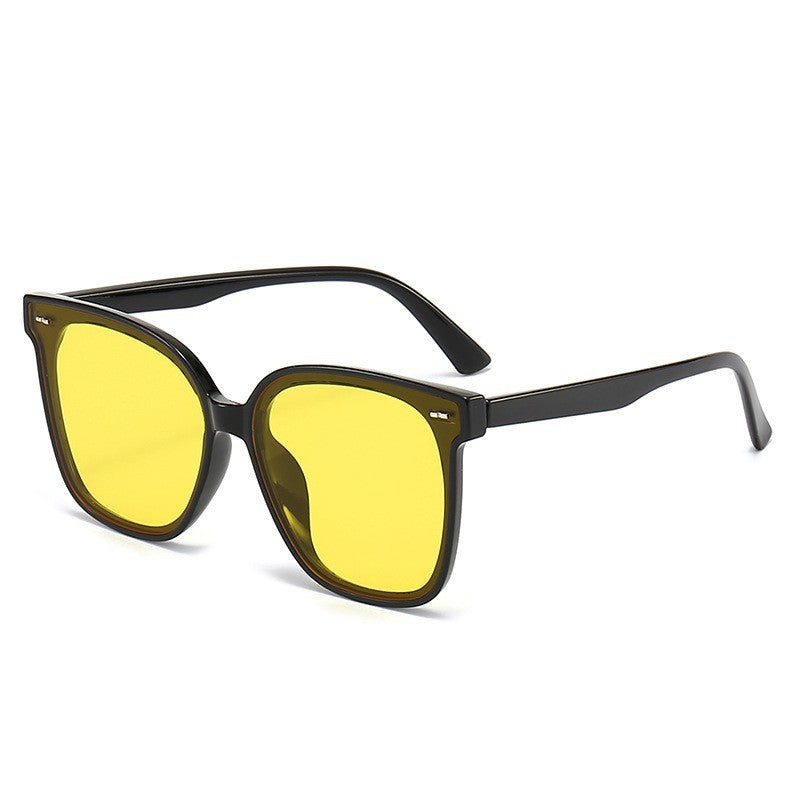 Stylische Retro quadratische Sonnenbrille