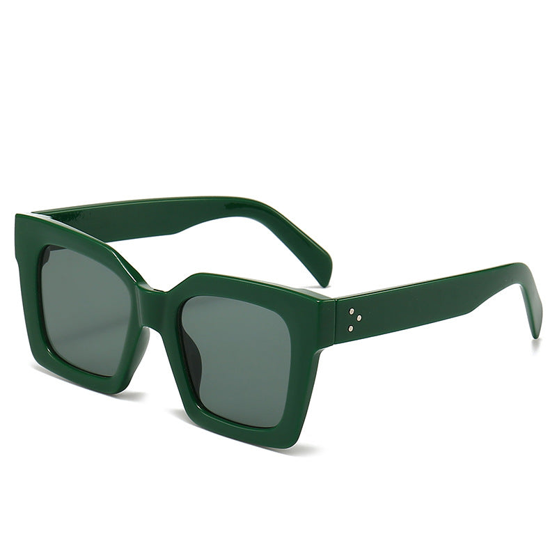 Damen Modische Sonnenbrille im markanten Schildkrötendesign Brehn