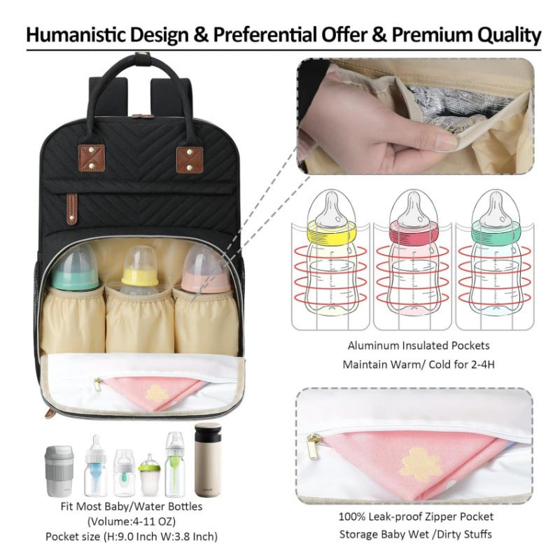 Multifunktionaler Rucksack mit Gepolstertem Laptopfach und Organizer Brehn