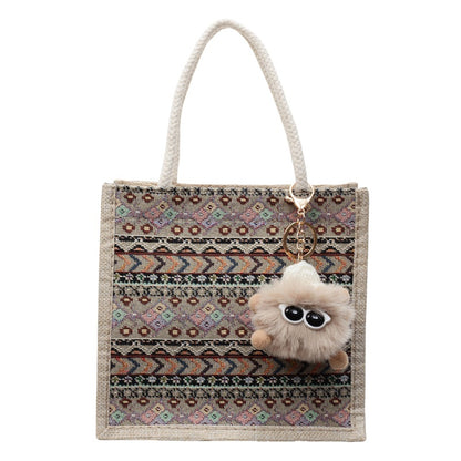 Bohemian-inspirierte Textur Tote Tasche