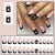 Kunstnagelset mit glamourösen Schleifenverzierungen Brehn