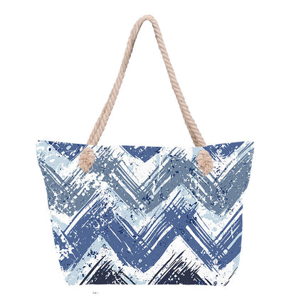 Strandtasche mit floralen Muster Brehn