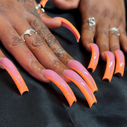 Modische Nail Art Brehn